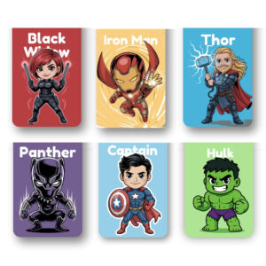 Avengers Magnetic Bookmarks