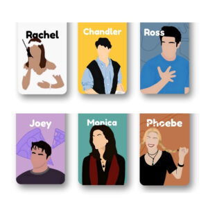 F.R.I.E.N.D.S Magnetic Bookmarks