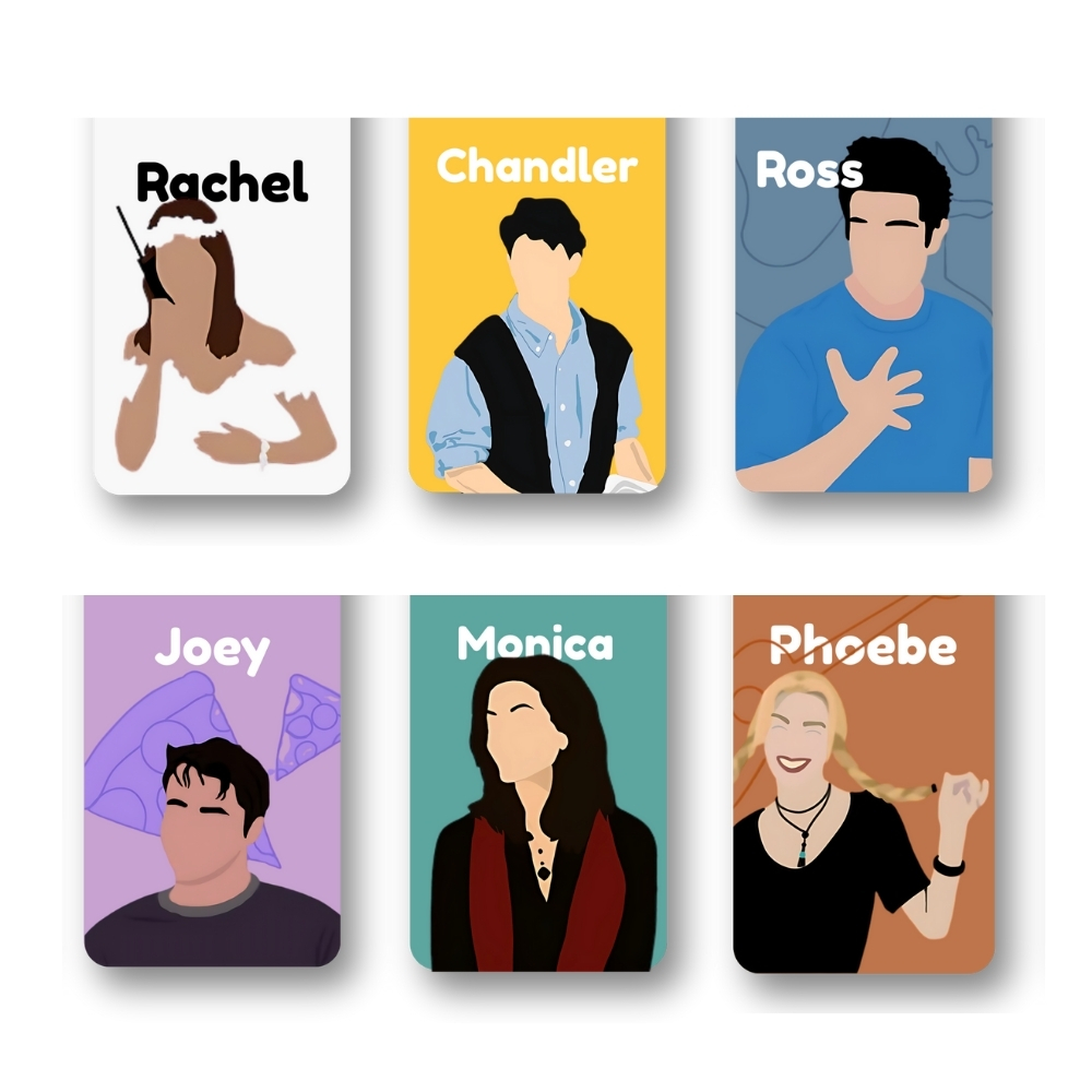 F.R.I.E.N.D.S Magnetic Bookmarks