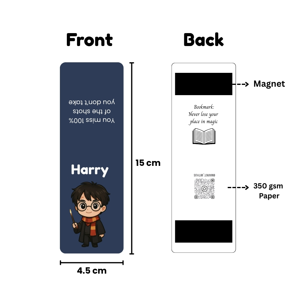 Harry Potter Magnetic Bookmarks - Image 3