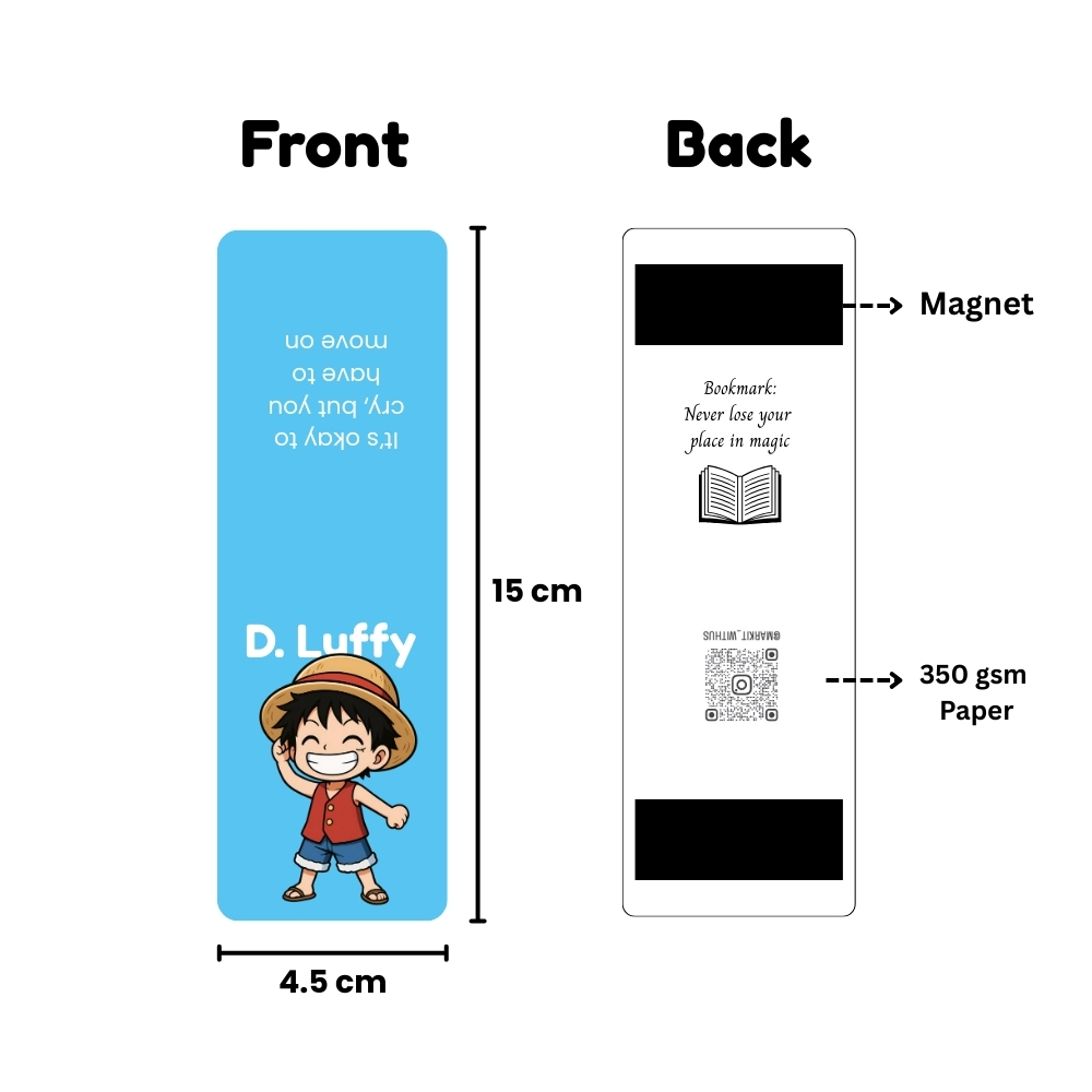 One Piece Magnetic Bookmarks - Image 3