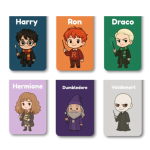 Harry Potter Magnetic Bookmarks